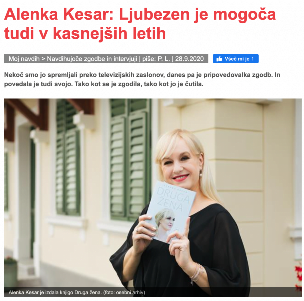 Alenka Kesar - Druga žena